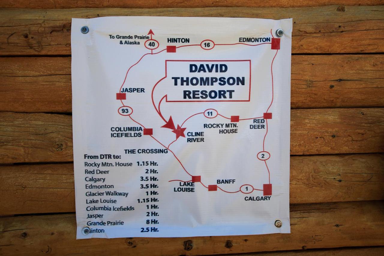 David Thompson Resort Cline River Luaran gambar